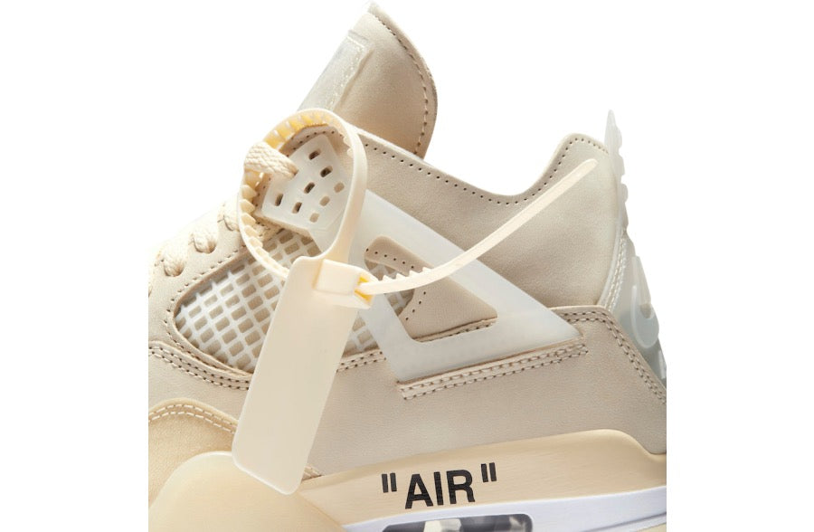 Off-White x Air Jordan 4 WMNS Sail CV9388-100