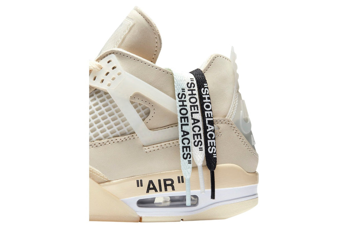 Off-White x Air Jordan 4 WMNS Sail CV9388-100