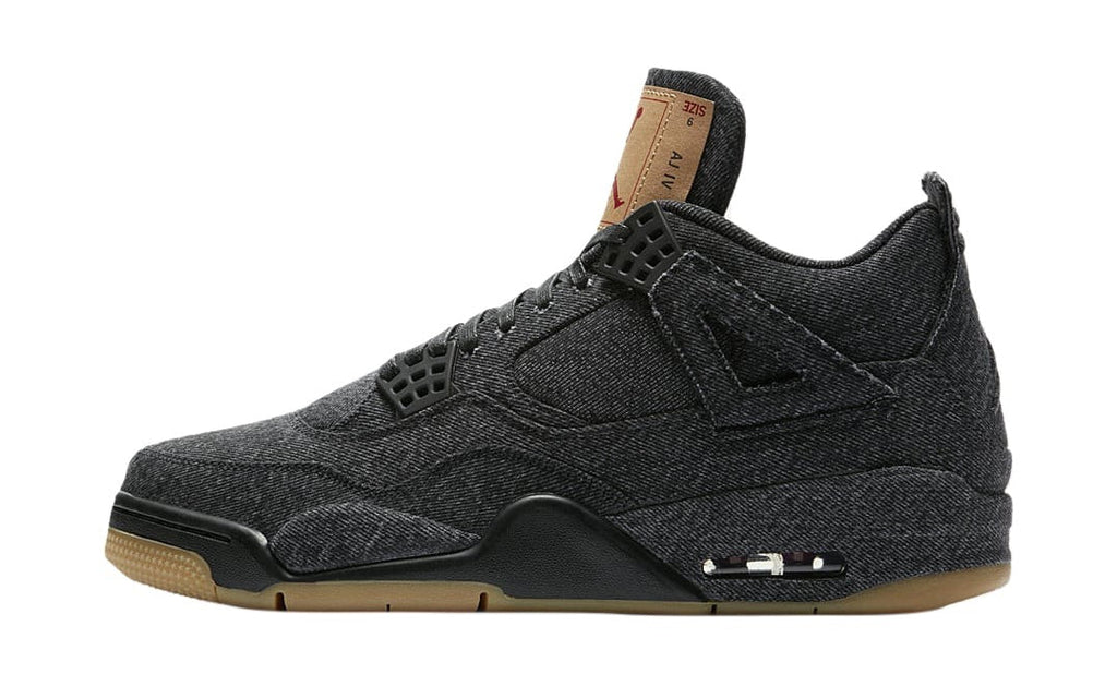 Levi's x Air Jordan 4 Black Denim AO2571-001