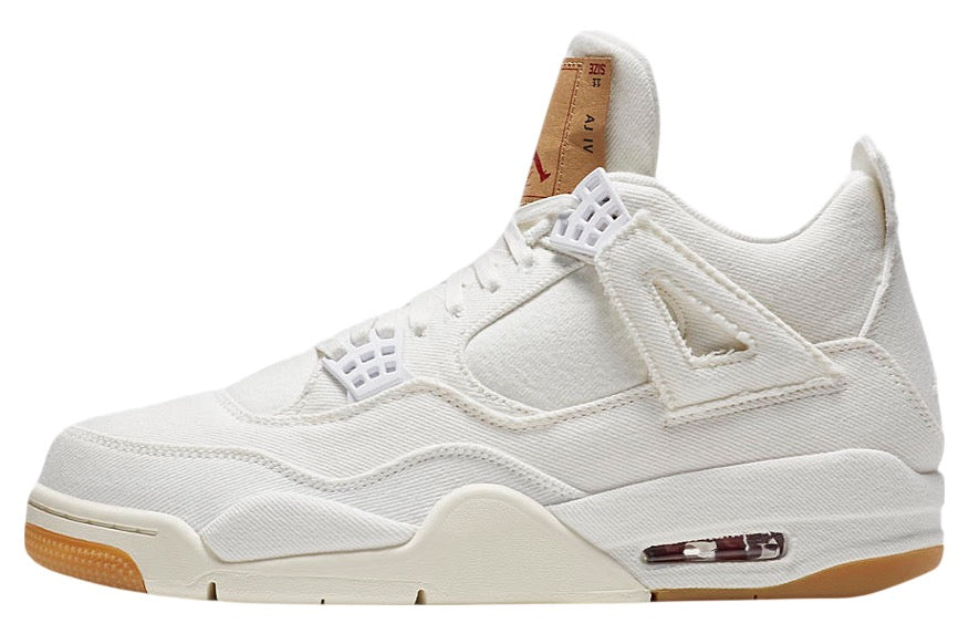 Levi's x Air Jordan 4 White Denim AO2571-100