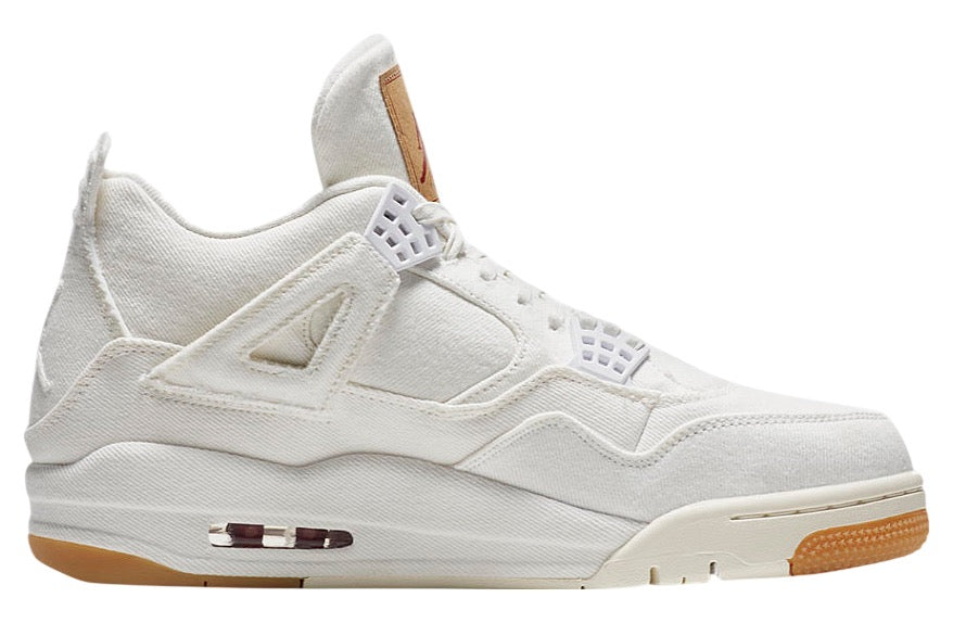 Levi's x Air Jordan 4 White Denim AO2571-100