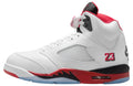 Air Jordan 5 Fire Red Black Tongue White / Fire Red HQ7978-101