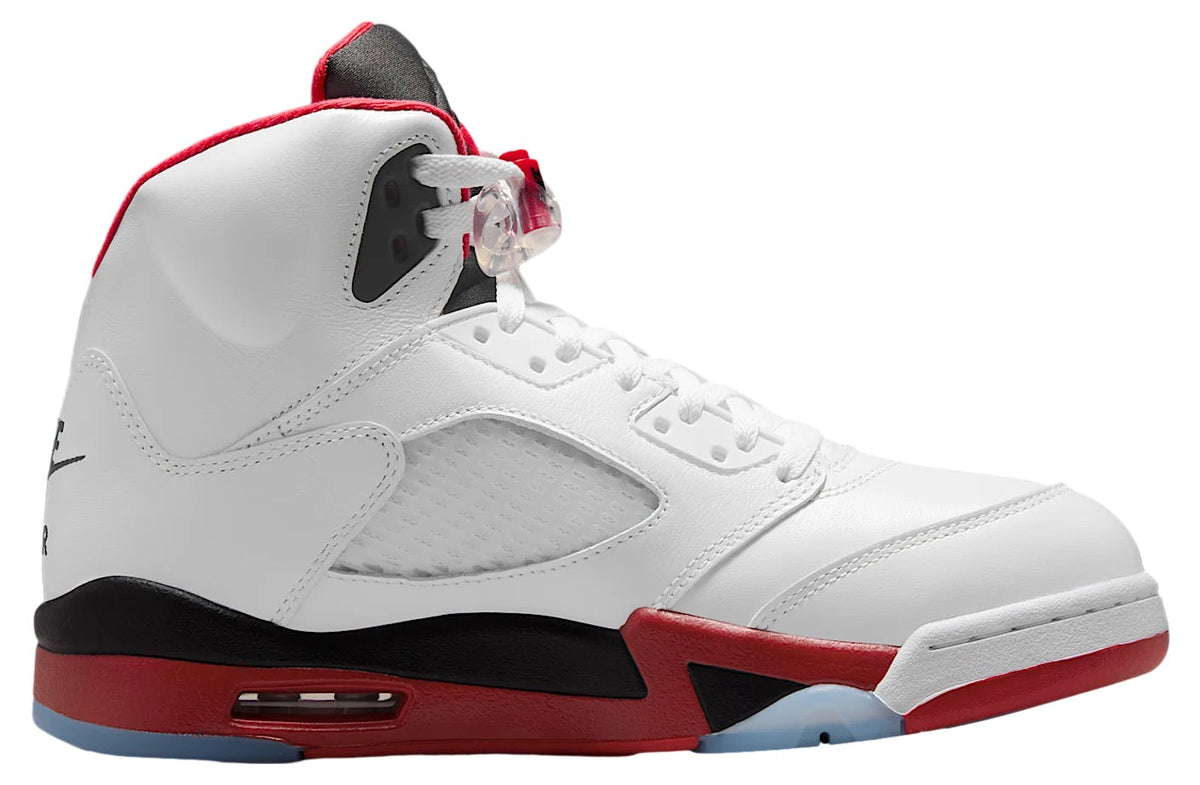 Air Jordan 5 Fire Red Black Tongue White / Fire Red HQ7978-101