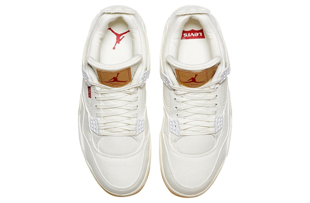 Levi's x Air Jordan 4 White Denim AO2571-100