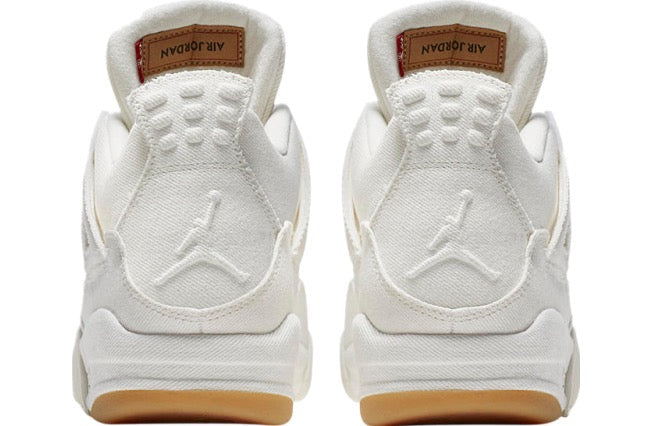 Levi's x Air Jordan 4 White Denim AO2571-100