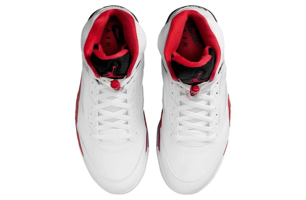 Air Jordan 5 Fire Red Black Tongue White / Fire Red HQ7978-101