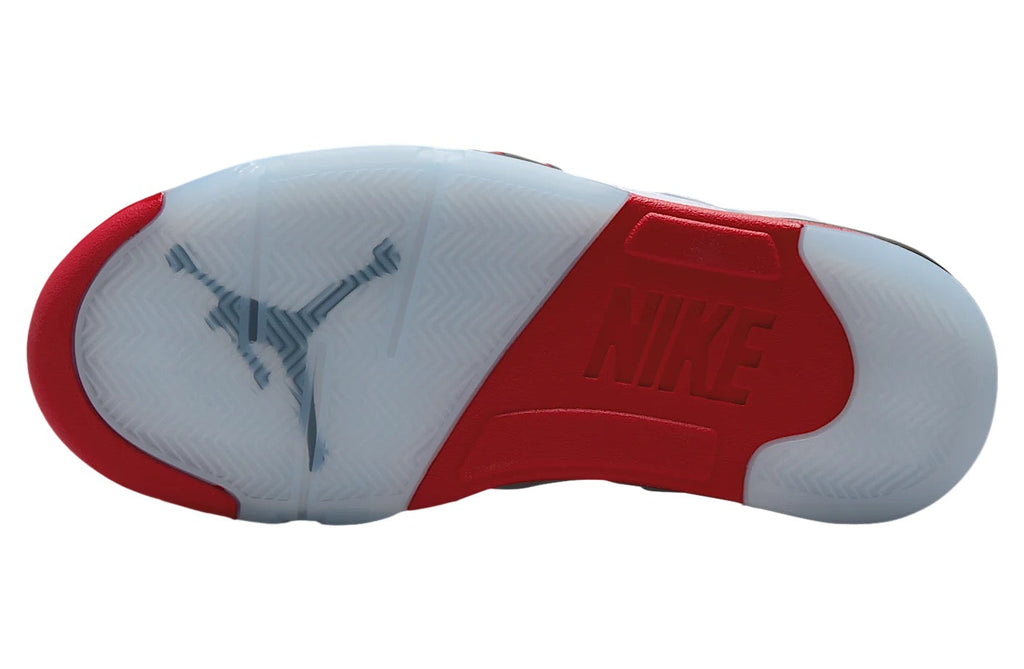 Air Jordan 5 Fire Red Black Tongue White / Fire Red HQ7978-101