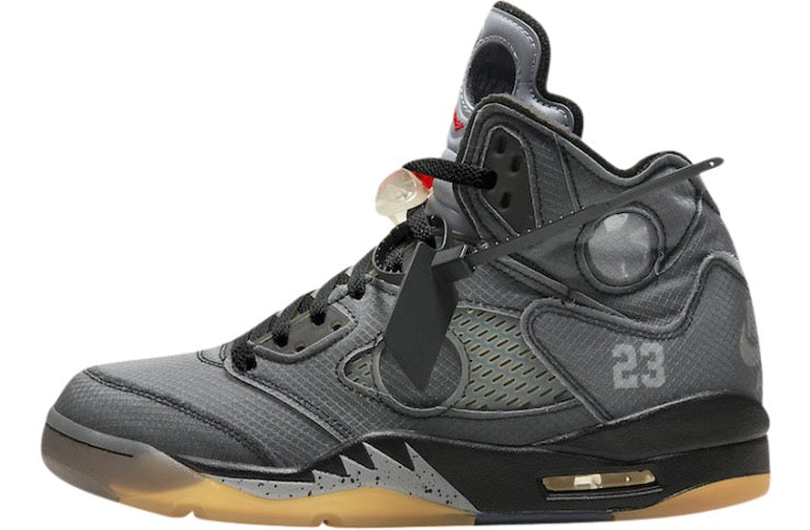 Off-White x Air Jordan 5 Black CT8480-001