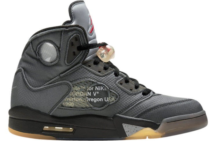 Off-White x Air Jordan 5 Black CT8480-001