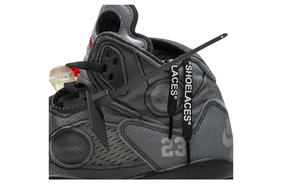 Off-White x Air Jordan 5 Black CT8480-001