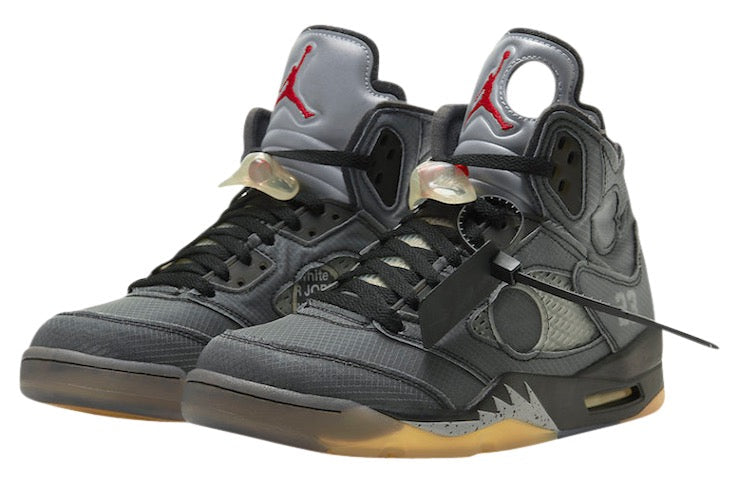 Off-White x Air Jordan 5 Black CT8480-001