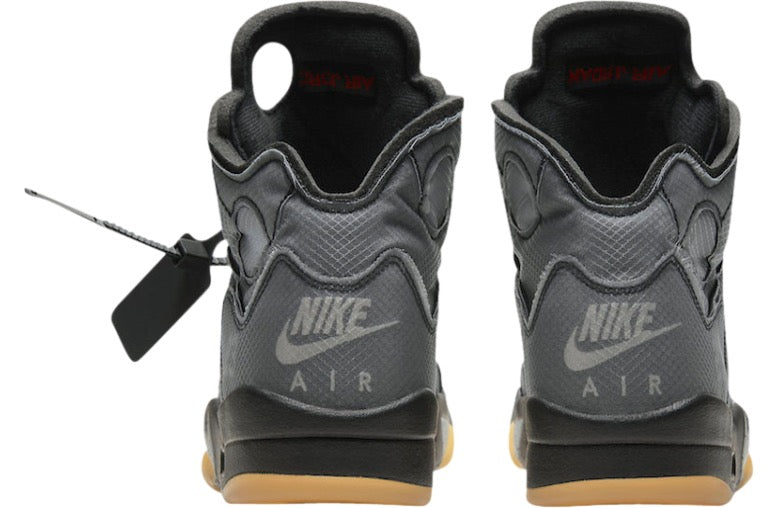 Off-White x Air Jordan 5 Black CT8480-001