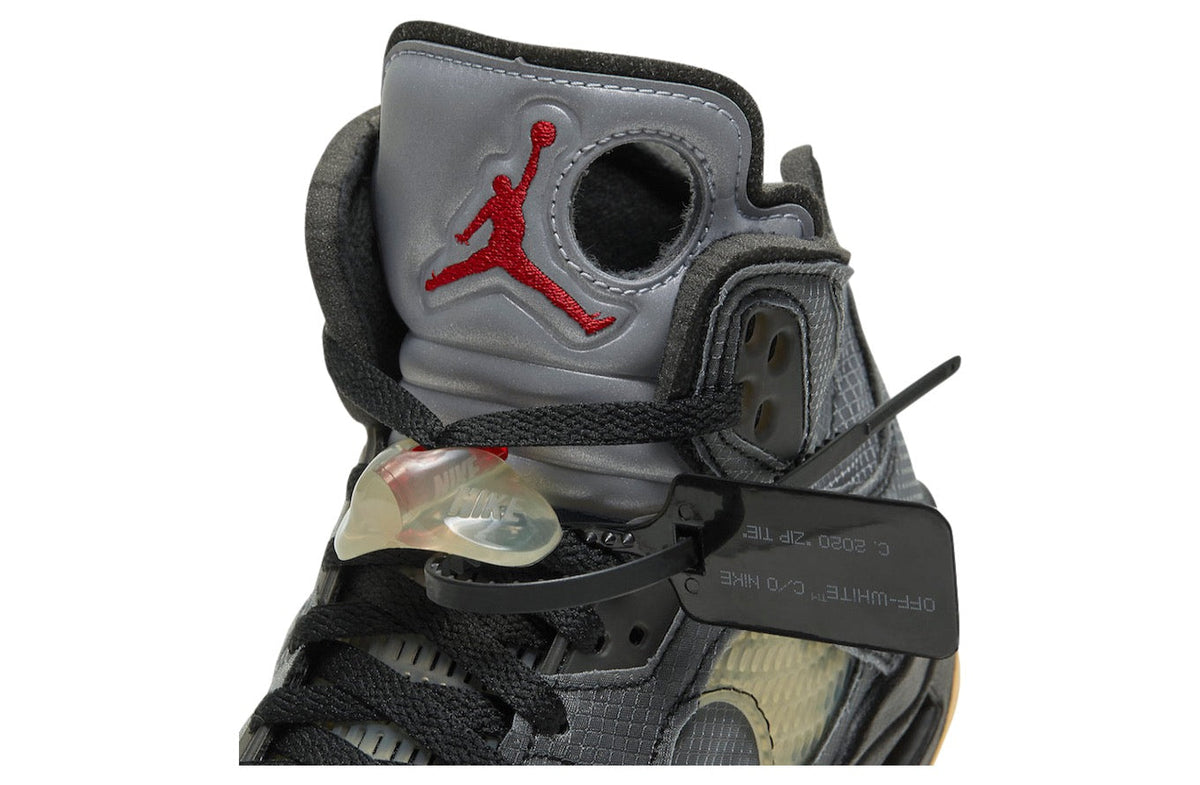 Off-White x Air Jordan 5 Black CT8480-001