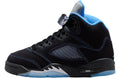 Air Jordan 5 Black Carolina GS Black / White 440888-008