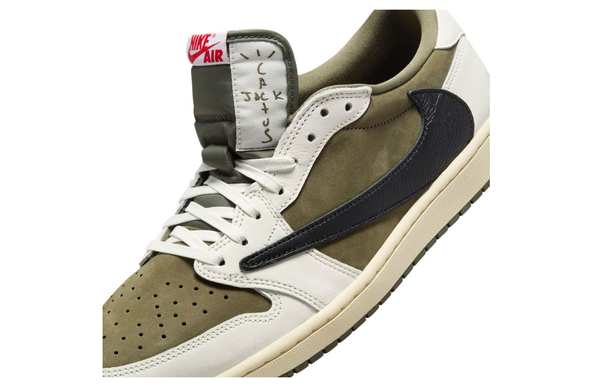 Travis Scott x Air Jordan 1 Low OG Medium Olive DM7866-200