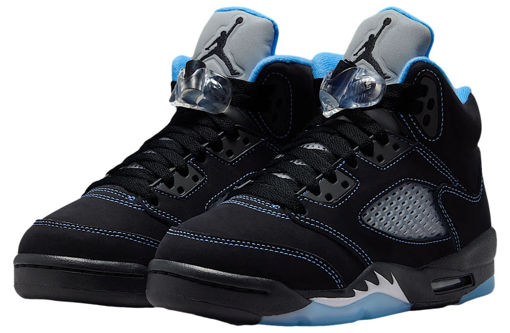 Air Jordan 5 Black Carolina GS Black / White 440888-008