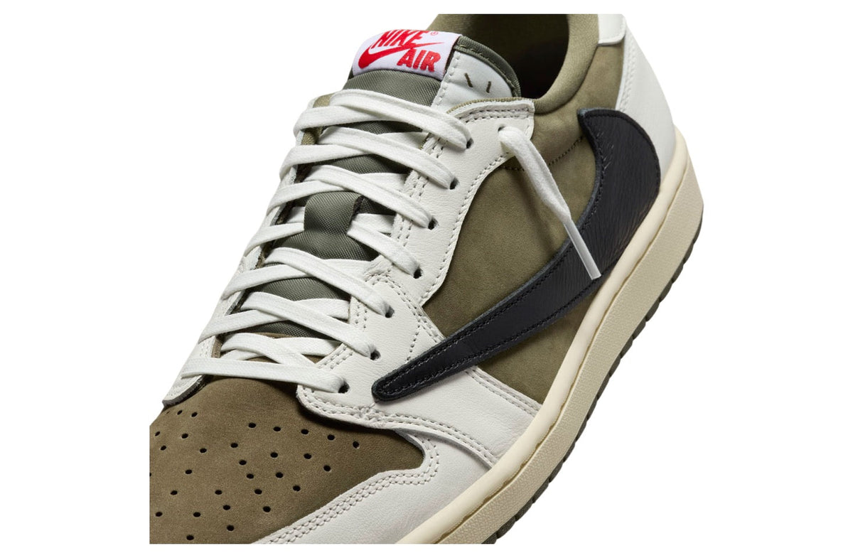 Travis Scott x Air Jordan 1 Low OG Medium Olive DM7866-200