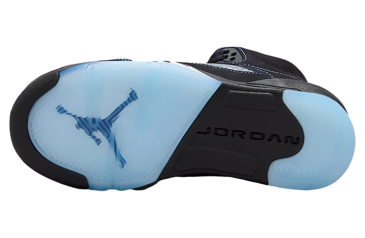 Air Jordan 5 Black Carolina GS Black / White 440888-008