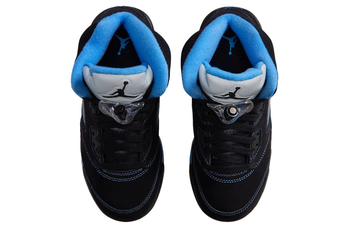 Air Jordan 5 Black Carolina GS Black / White 440888-008