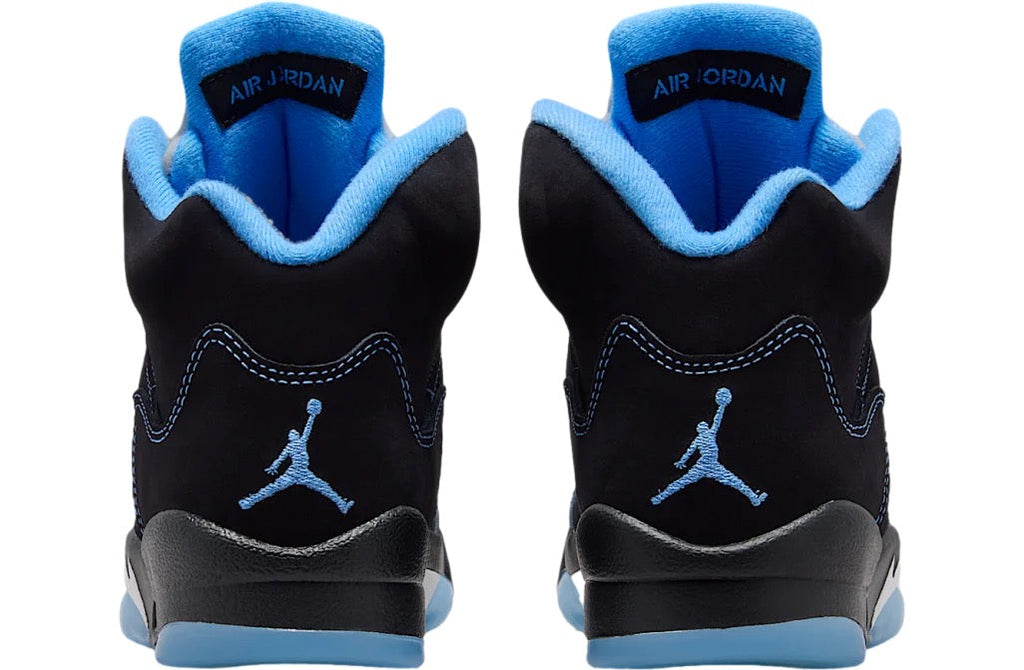 Air Jordan 5 Black Carolina GS Black / White 440888-008