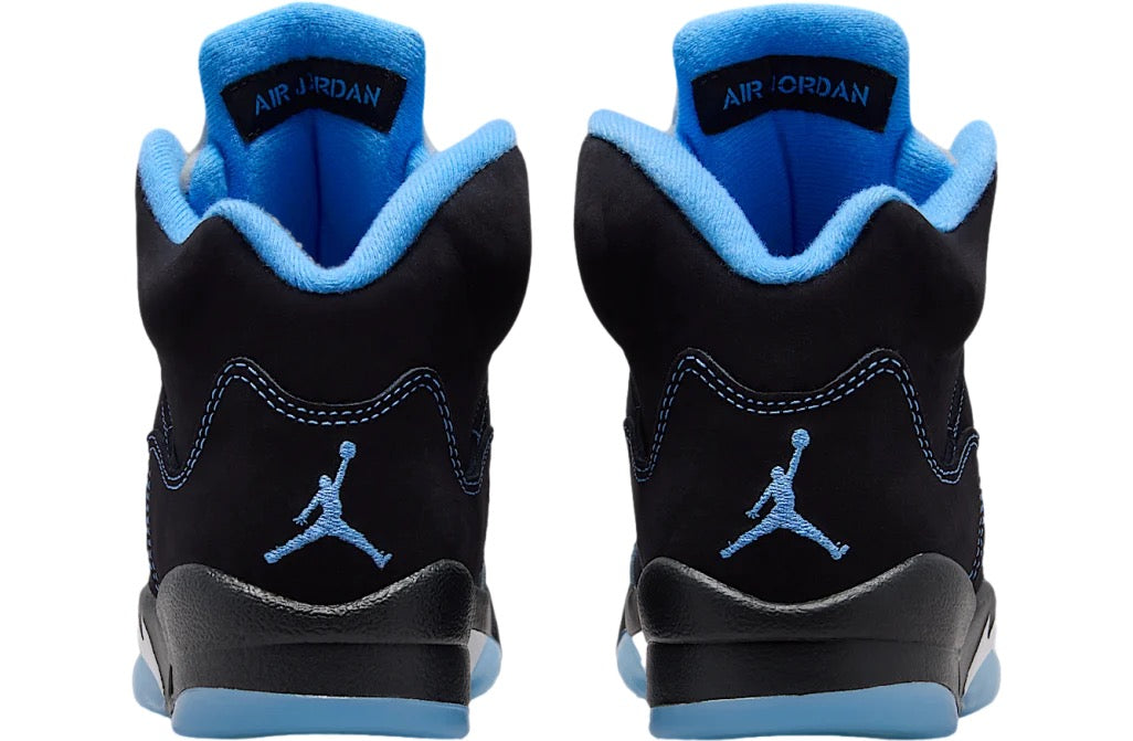 Air Jordan 5 Black Carolina GS Black / White 440888-008