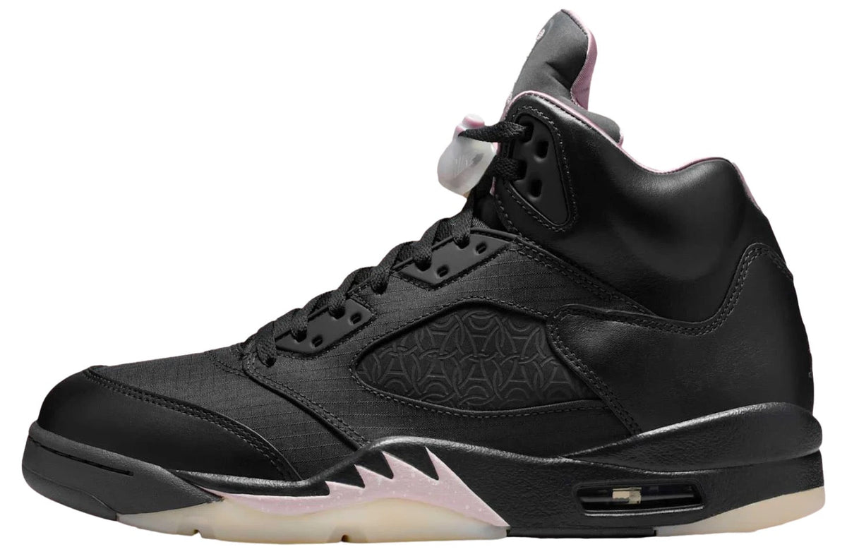 PSG x Air Jordan 5 Off Noir / Particle Rose HQ3004-001