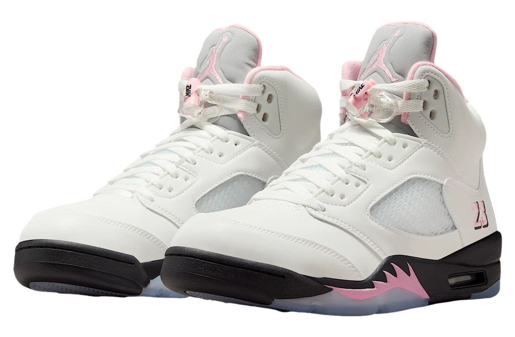 Air Jordan 5 White / Medium Soft Pink HQ7978-102