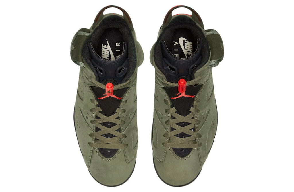 Travis Scott x Air Jordan 6 Medium Olive CN1084-200