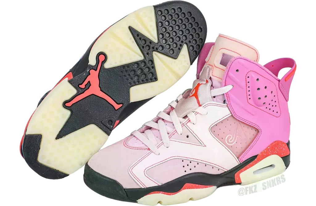 Awake NY x Air Jordan 6 Playful Pink / Infrared IQ5706-600