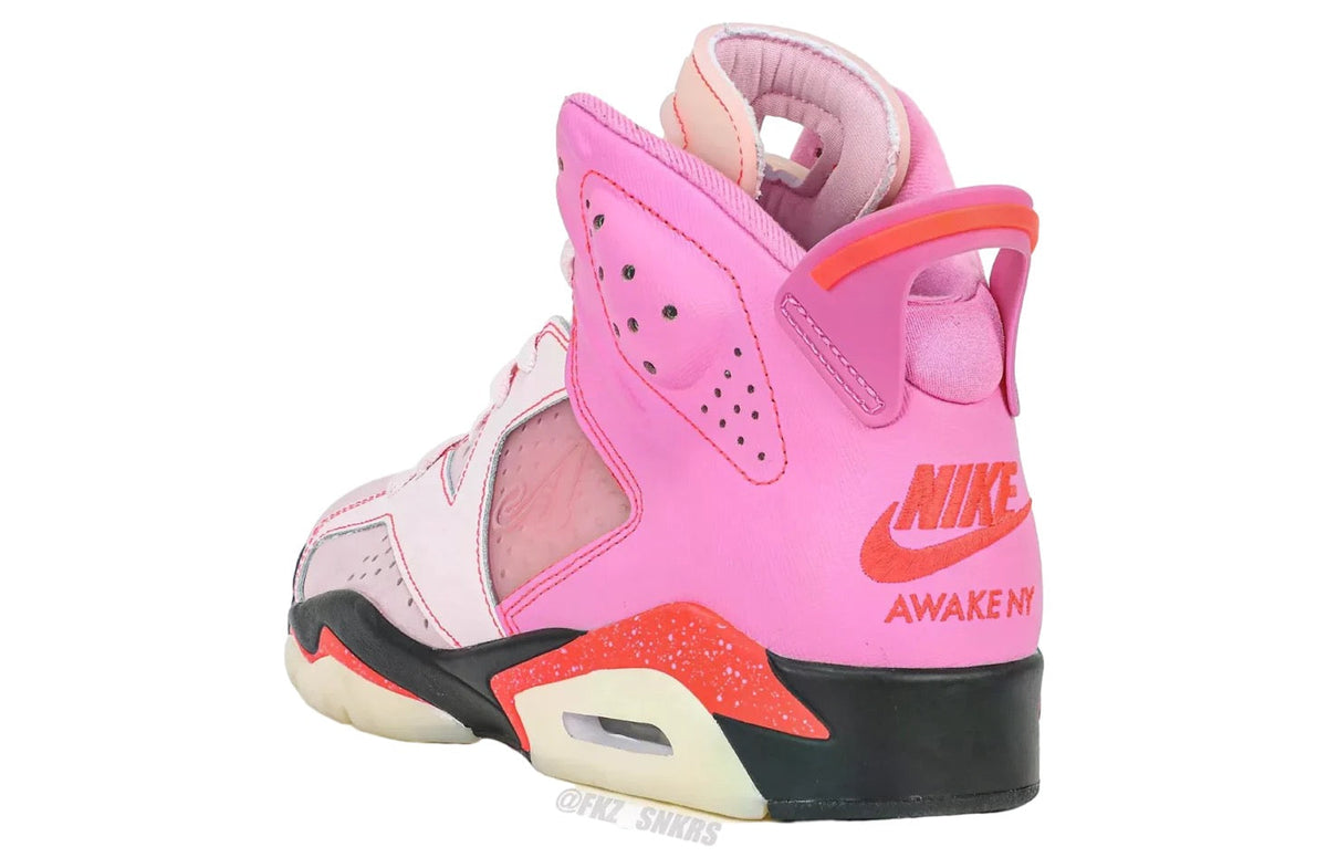 Awake NY x Air Jordan 6 Playful Pink / Infrared IQ5706-600