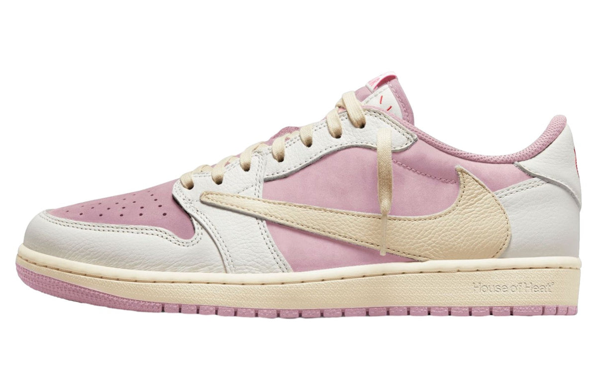Travis Scott x Air Jordan 1 Low OG Shy Pink IQ7604-100