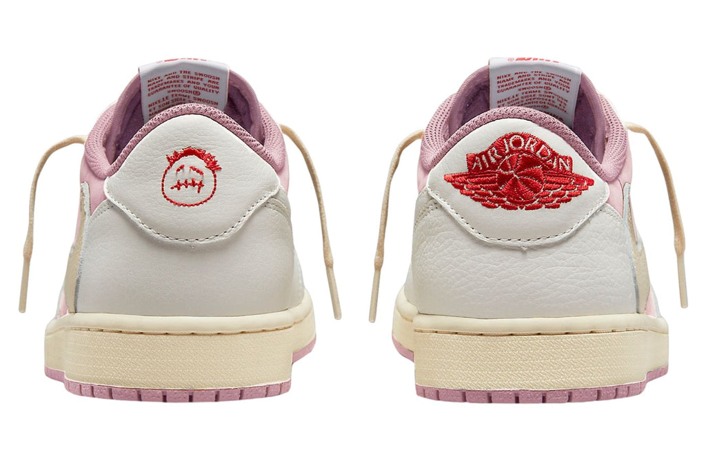 Travis Scott x Air Jordan 1 Low OG Shy Pink IQ7604-100