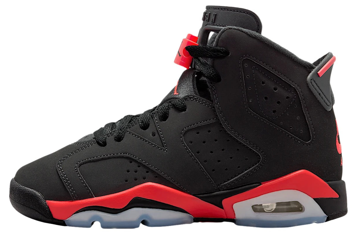 Air Jordan 6 Infrared GS Black / Light Crimson IQ1275-001
