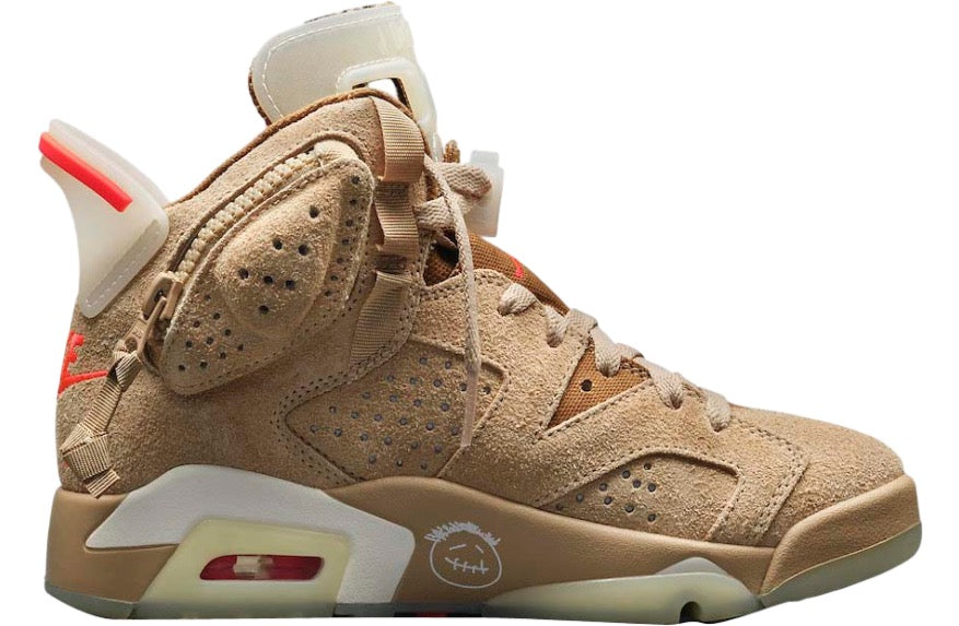 Travis Scott x Air Jordan 6 British Khaki DH0690-200