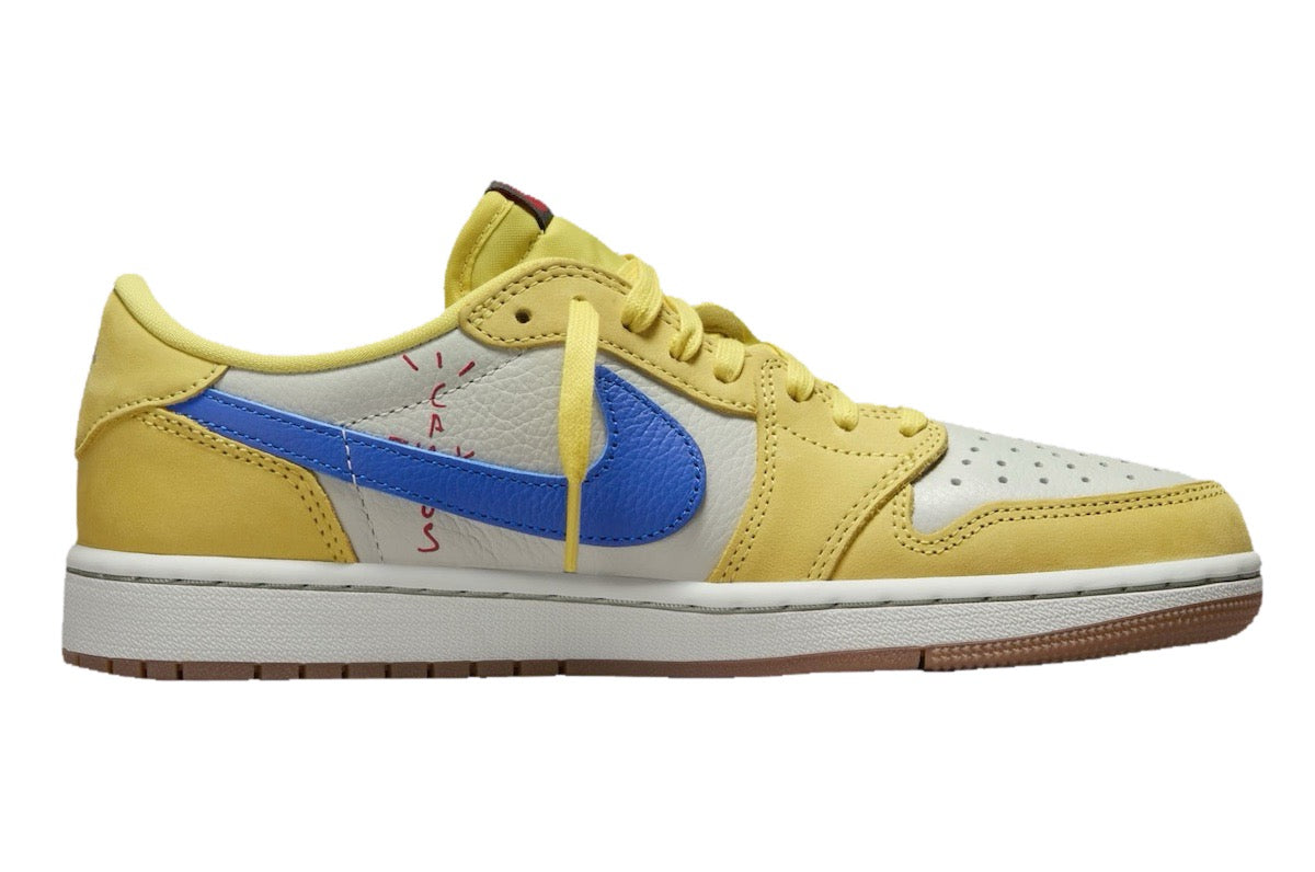 Travis Scott x Air Jordan 1 Low OG Canary DZ4137-700