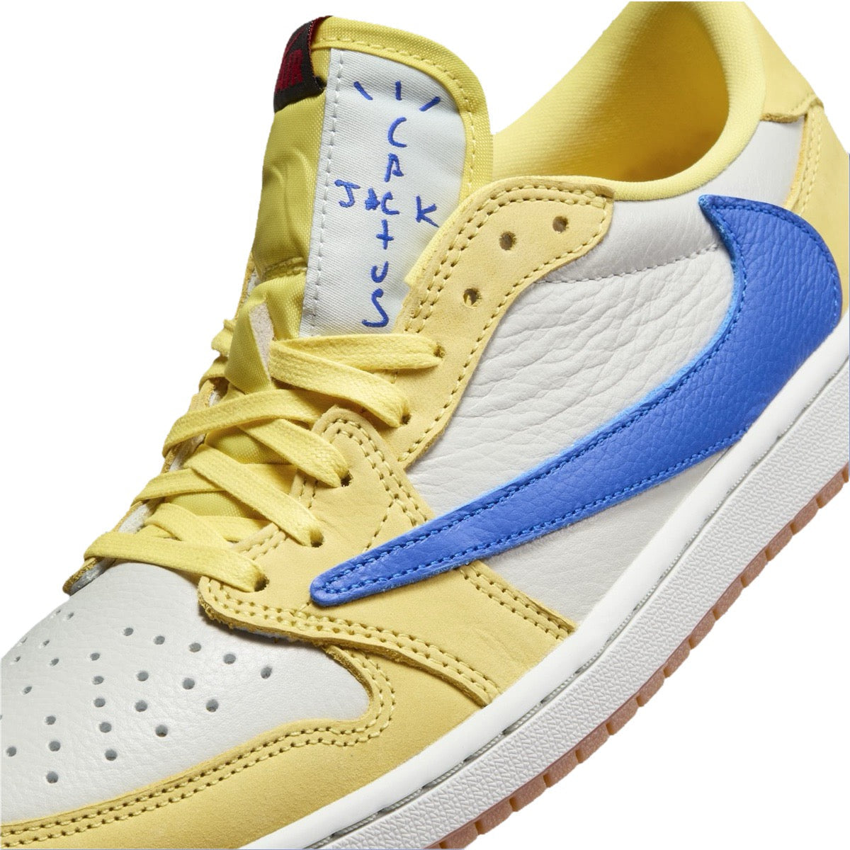 Travis Scott x Air Jordan 1 Low OG Canary DZ4137-700