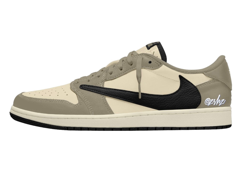 Travis Scott x Air Jordan 1 Low OG Pale Vanilla DM7866-201