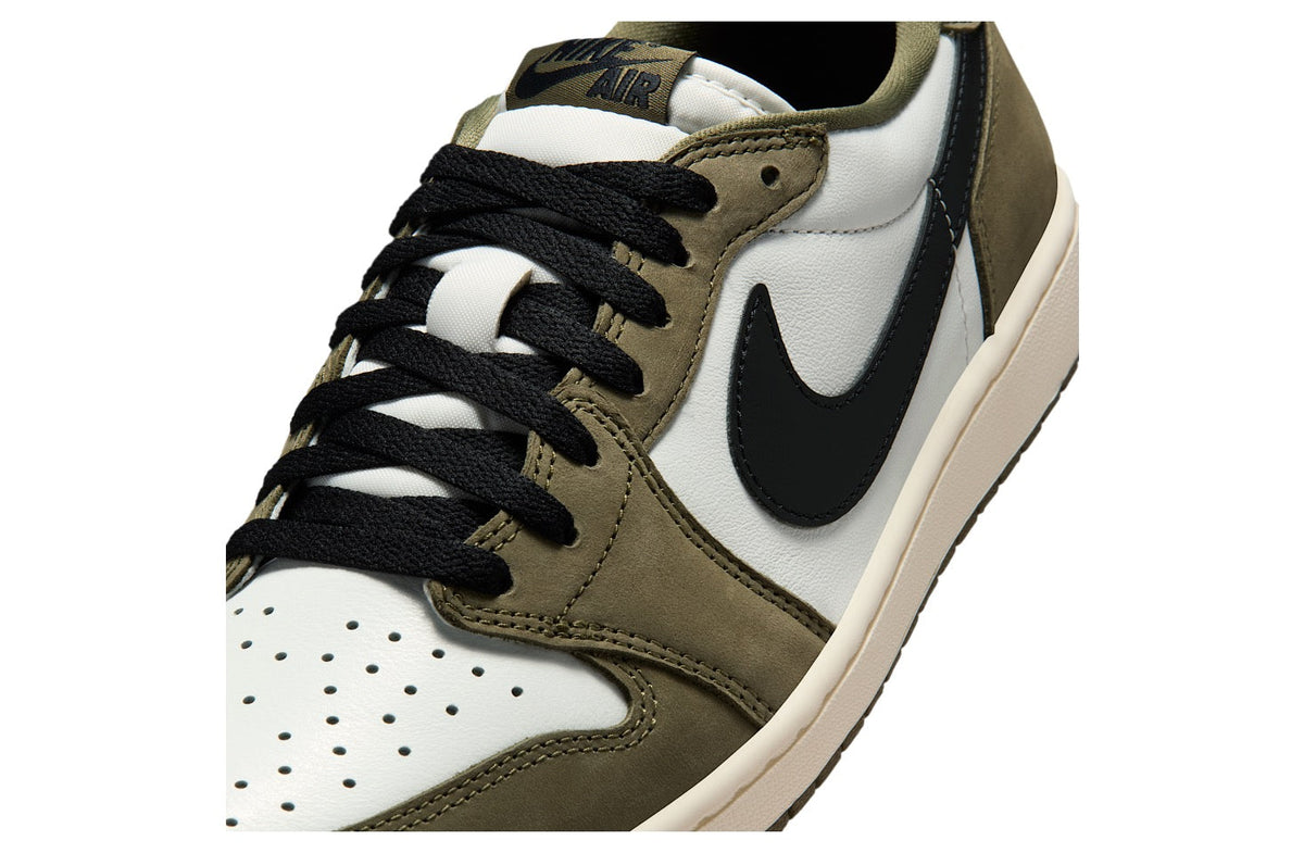 Air Jordan 1 Low OG Medium Olive / Black HQ6998-200