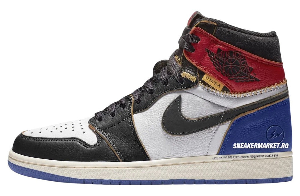Fragment x Union x Air Jordan 1 High OG Black / White IO7847-002