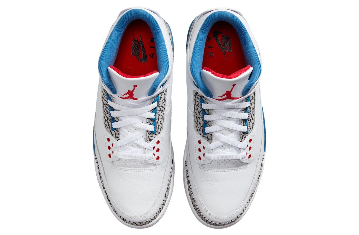 Air Jordan 3 White / True Blue IF4396-104