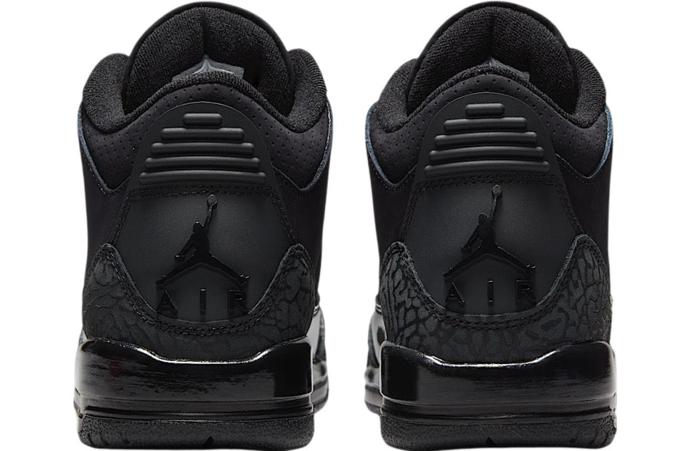 Air Jordan 3 Black Cat GS Black / White DM0967-001