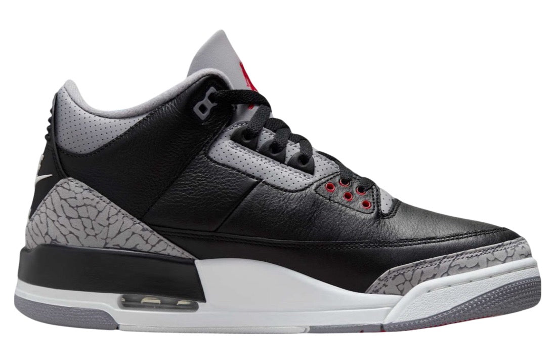 Air Jordan 3 Black Cement 2024 DN3707-010
