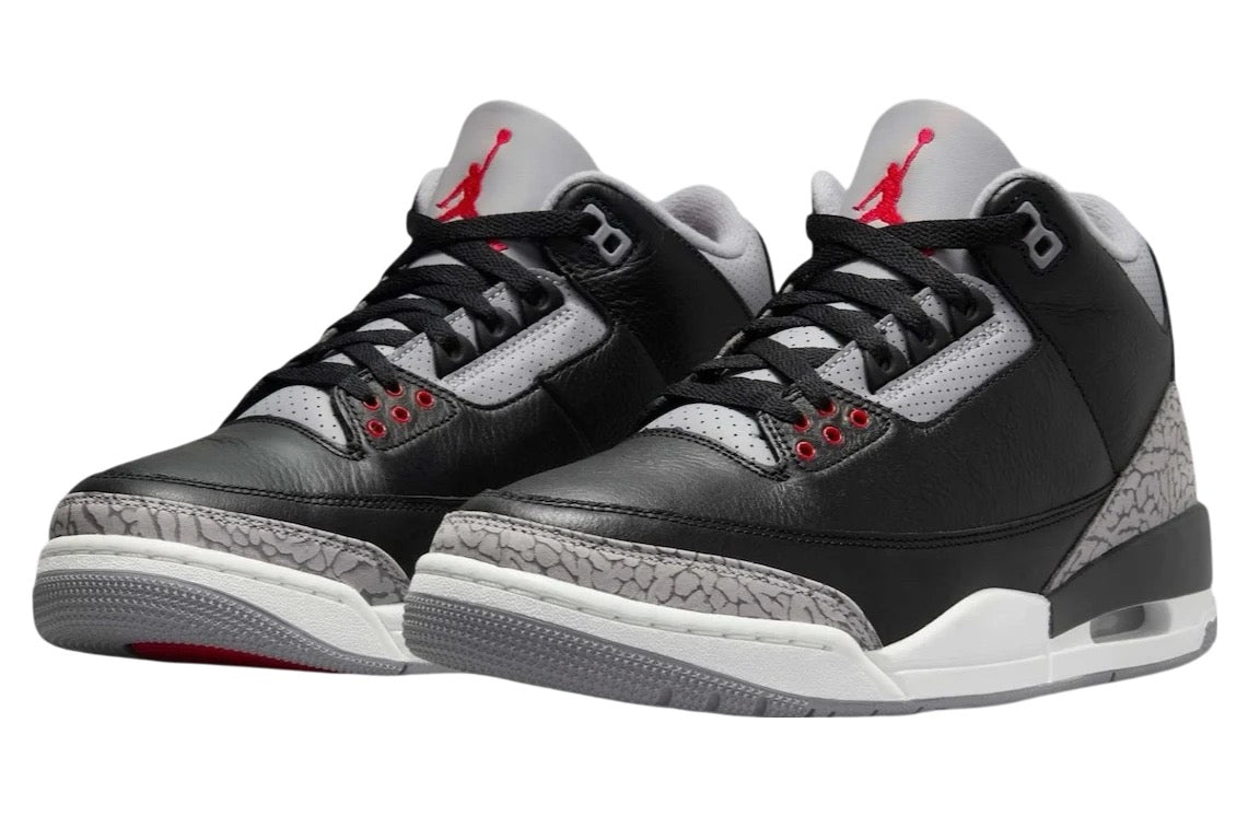 Air Jordan 3 Black Cement 2024 DN3707-010