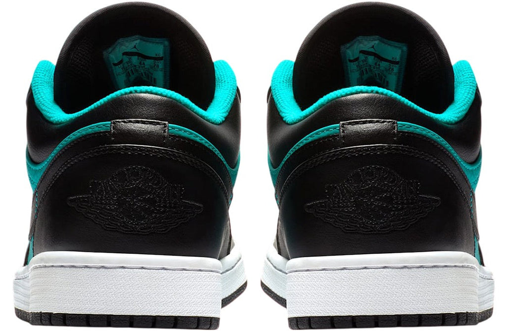 Air Jordan 1 Low Black / Aqua 553558-006