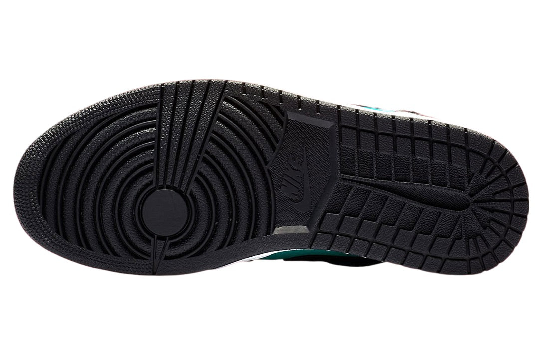 Air Jordan 1 Low Black / Aqua 553558-006