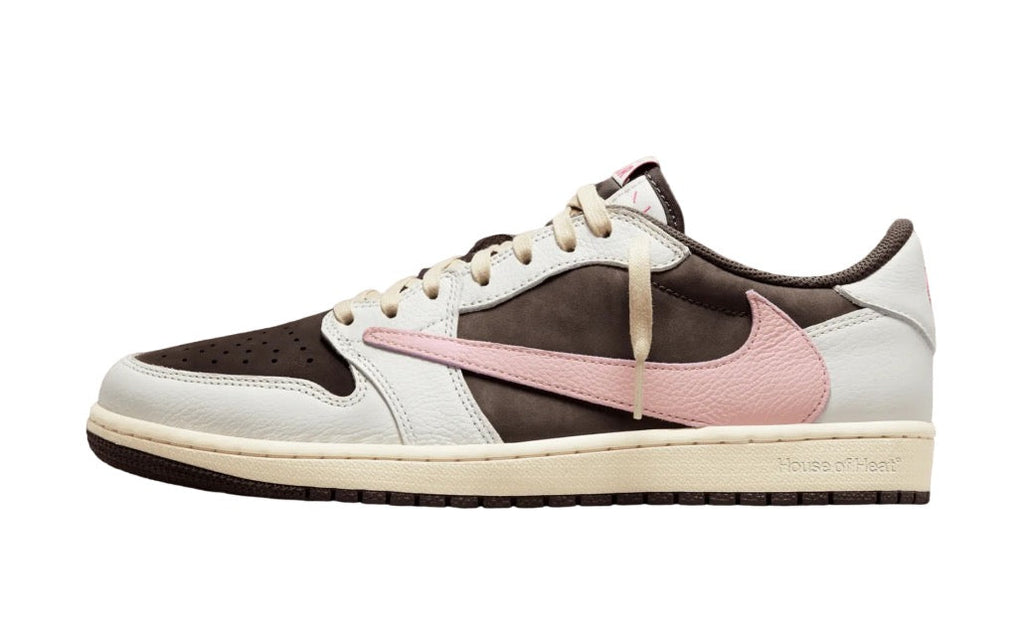 Travis Scott x Air Jordan 1 Low OG Dark Pony/Pink Oxford DZ4137-206