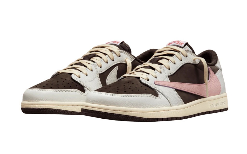 Travis Scott x Air Jordan 1 Low OG Dark Pony/Pink Oxford DZ4137-206
