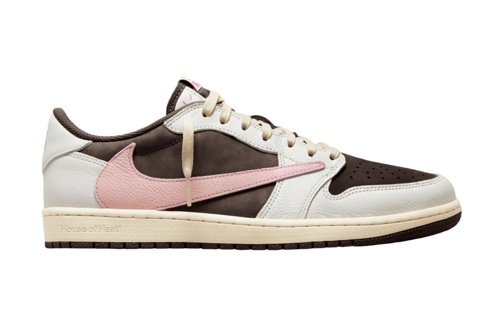 Travis Scott x Air Jordan 1 Low OG Dark Pony/Pink Oxford DZ4137-206