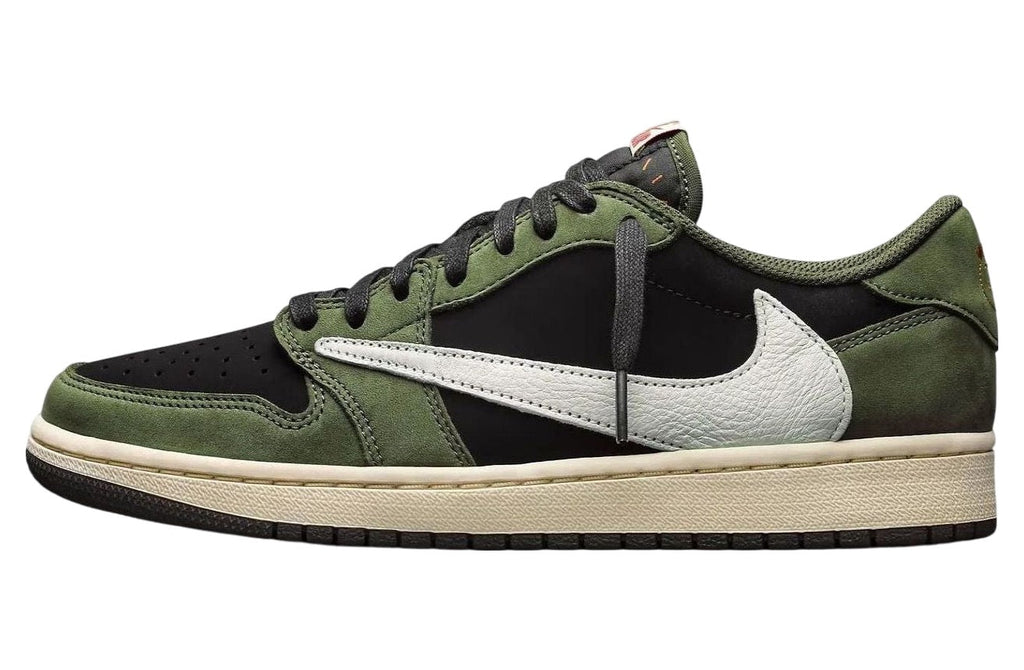 Travis Scott x Air Jordan 1 Low OG Black Olive DM7866-002