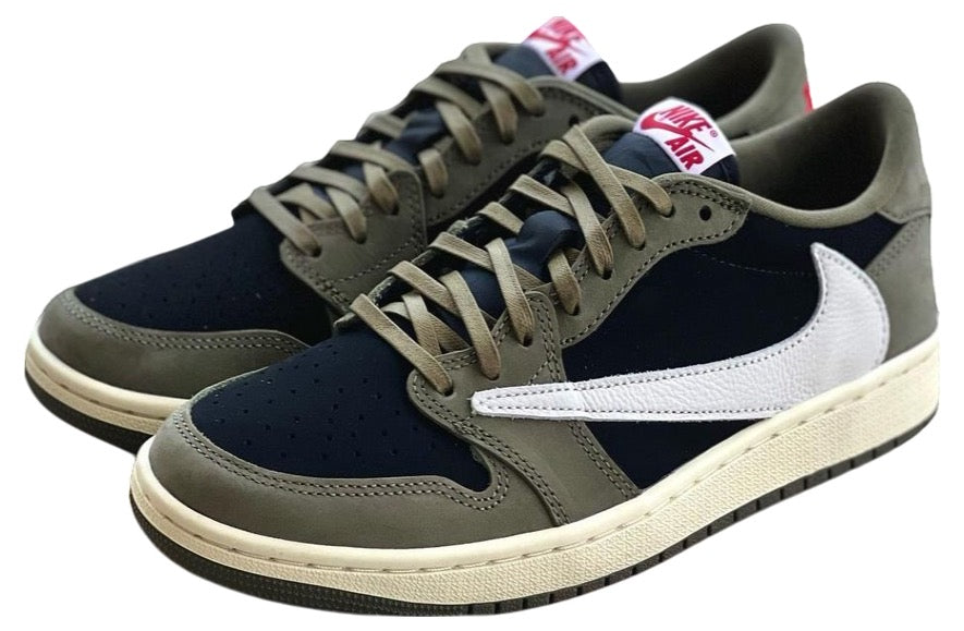 Travis Scott x Air Jordan 1 Low OG Black Olive DM7866-002